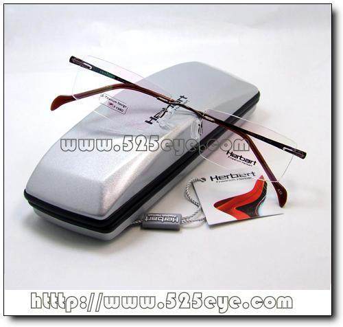 525eye successful people Felbat HerBartβ titanium ultra-light frameless glasses frame