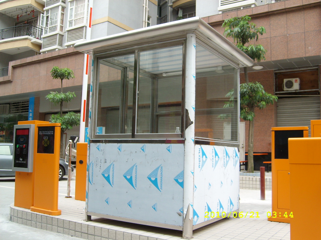 Factory direct sales Stainless steel sentry security pavilion Sentry doorman pavilion