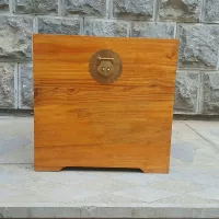 Trung Quốc rắn gỗ long não gỗ đầu giường bàn sofa bên cà phê bàn ​​bên lưu trữ lưu trữ tủ từ sơn quần áo hộp đồ nội thất - Cái hộp hộp gỗ đựng tiền