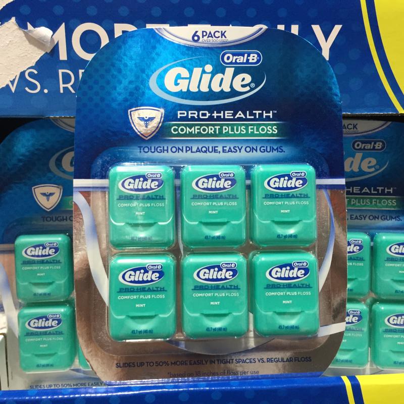 ORAL-B FLOSS Ole B floss 44 m * 6 U.S. production of Shanghai Costco open guest domestic