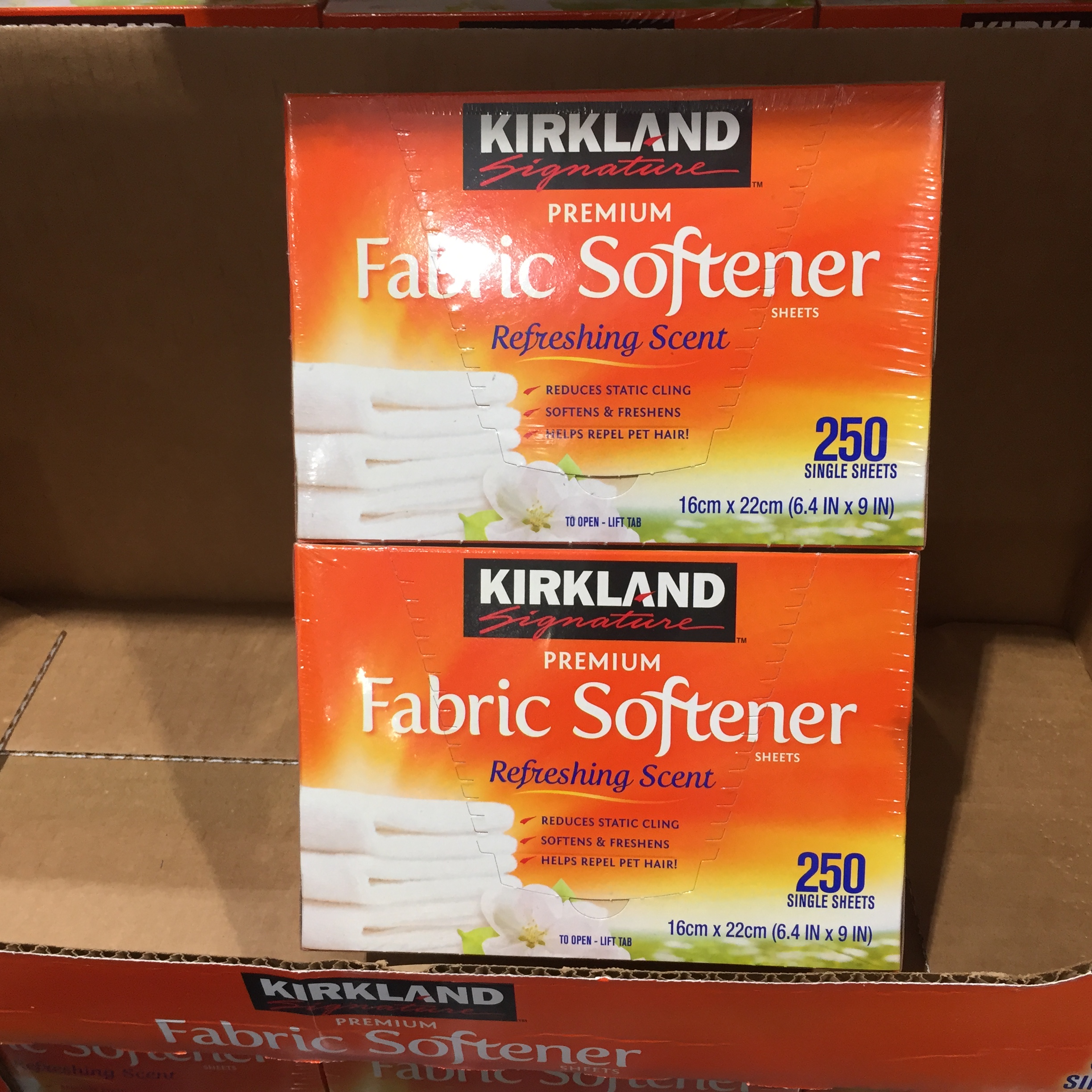 Shanghai Costco Kirkland antistatic and crumpled with 250 pieces * 2 boxes of paper dryer