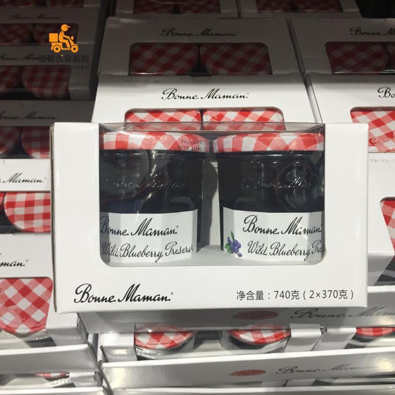 French BONNE MAMAN Strawberry Jam 370g*2 Shanghai Costco