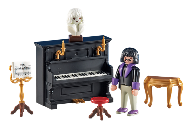 Brand New in Stock Playmobil 6527 Victorian Era Pianist