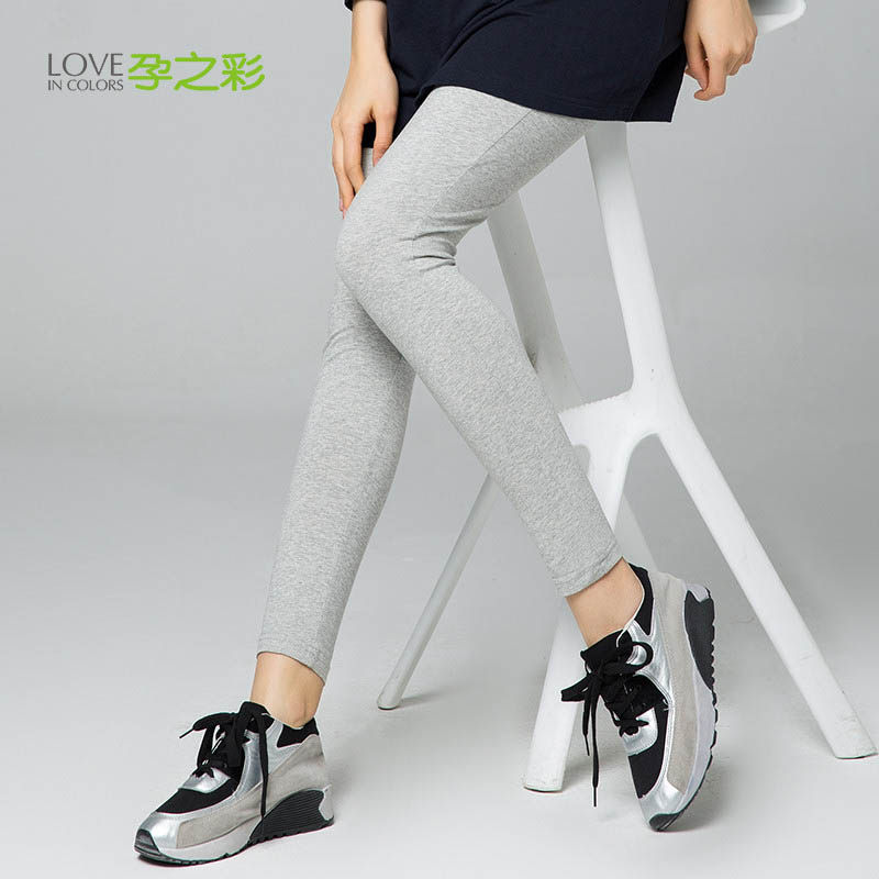 Pregnant woman in pregnancy Pregnant Woman Inner Lap Pants Spring Autumn Pregnant Woman Pants Pants 50% Pants Large Size Gestation Woman Slim Summer Inner Lap Pants