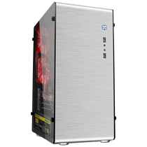 Aluminum Yibai RS1 RS2 MATX desktop computer small chassis Aluminum double-sided transparent game small chassis
