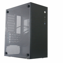 Aluminum Yibai 306 M-ATX ITX computer small chassis double-sided transparent tempered glass game electric car aluminum chassis