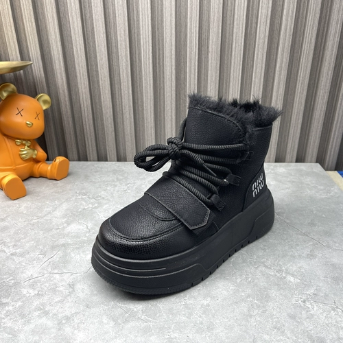 Martens, зимние повседневные модные кожаные комфортные короткие сапоги на платформе со шнурками, 2023, из натуральной кожи