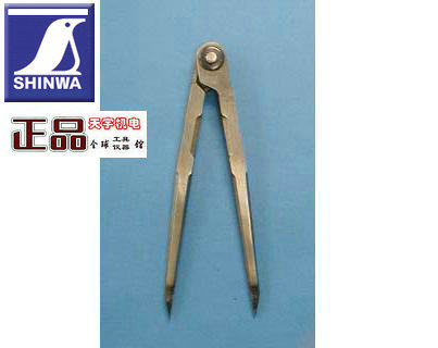 Japanese affinity SHINWA penguin brand 77518 A 15cm iron plate rowing rules steel rules outside the card rules