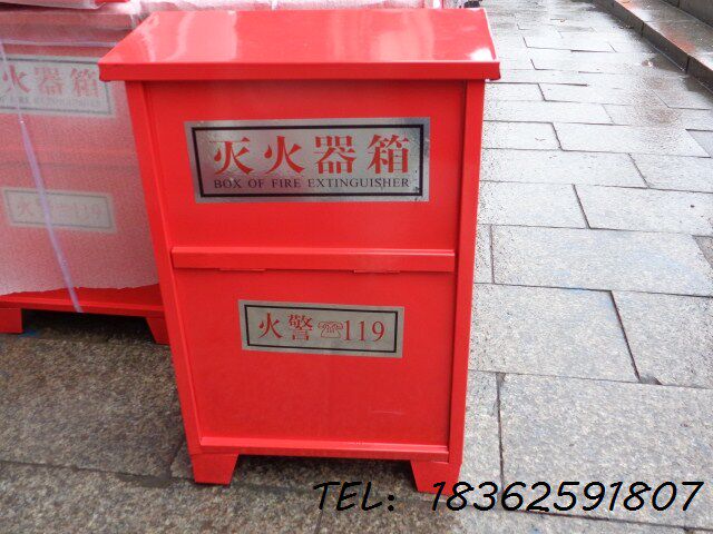 Factory direct fire fighting equipment 5X2ABC dry powder fire extinguisher special box fire box 5KG8KG fire valve
