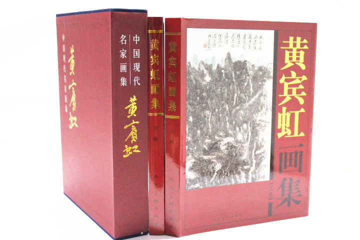 商城正版 中国现代名家画集 黄宾虹画集 彩图铜版纸精装16开2卷黄宾虹(精)/中国近现代名家画集