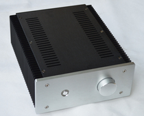  Q2109 all-aluminum chassis with heat sink power amplifier chassis small A chassis pre-stage box 210*90*257