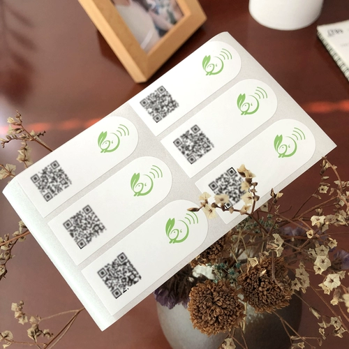 Джимми QR -кодовый метка Jimmy Code может хранить голосовые и видеозаметки