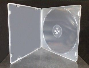 Ming C square box square VCD DVD disc box soft glue is not easy to break ultra-thin box with film can be inserted
