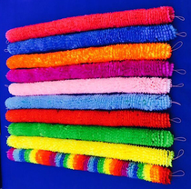 Elastic flower rope Rubber band garland Sports games props Garland interschool exercise school Kindergarten Elastic flower rope dance flower