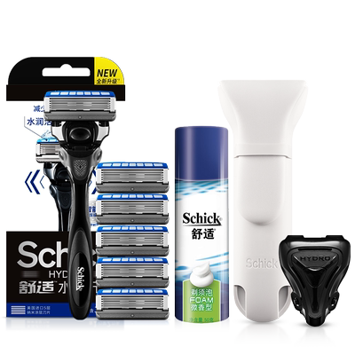 Schick/舒适超锋6男士剃须刀手动刮胡刀剃胡刀专用刮刀修面刀