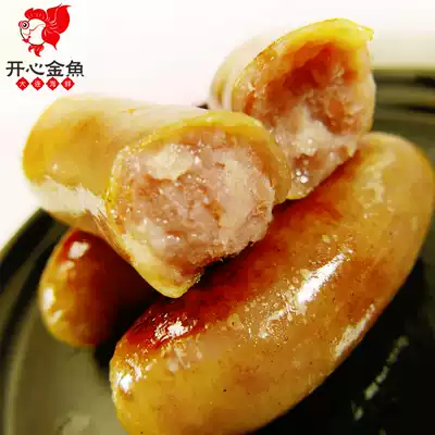Volcanic stone pure meat authentic sausages 10 traditional table grilled sausage breakfast sausage not spicy 650g