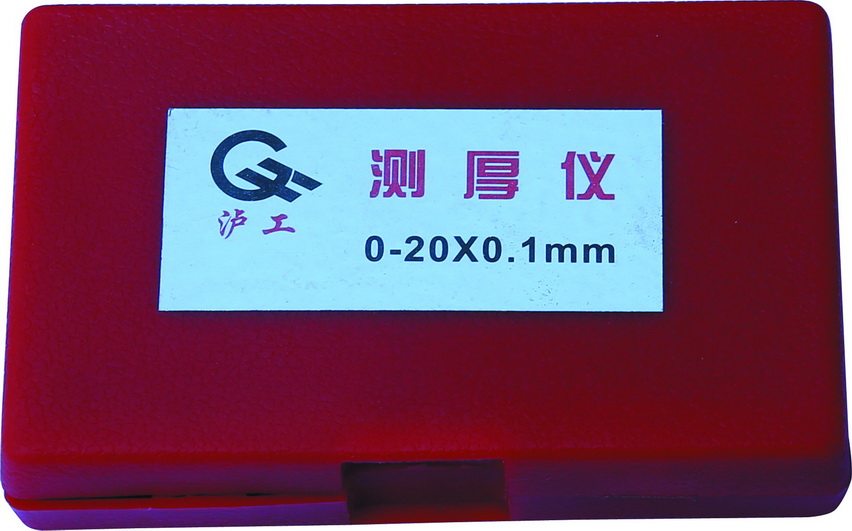 Lugong thickness gauge leather gauge thickness gauge 0-10mm 0-20mm