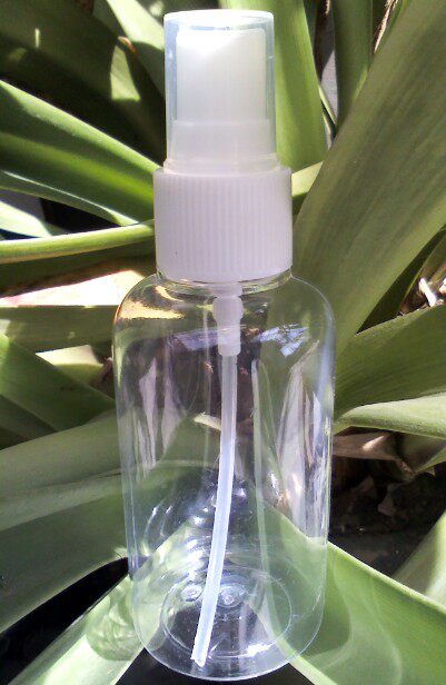 Small spray bottle 100ml travel sub-packaging alcohol hydrogen peroxide pure dew toner toilet water transparent spray bottle