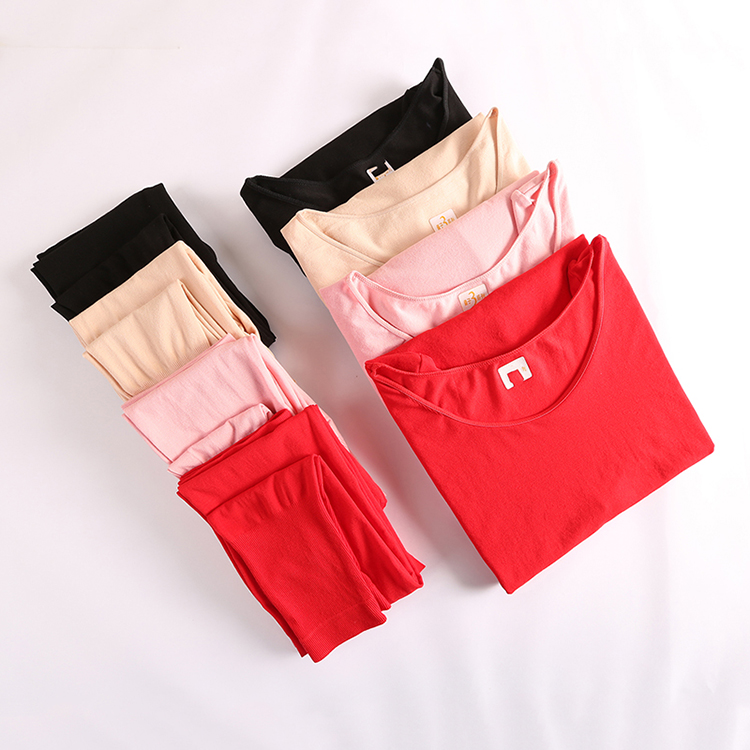 Lanmit bán mùa xuân và mùa thu thời trang đích thực phụ nữ rắn màu tự canh tác lượng tử đồ lót nhà đặt áo ngủ nữ