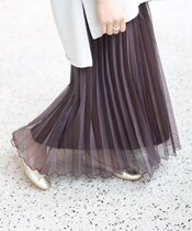  Skirt expensive brand boutique spring and summer all-match delicate pleated elegant elegant mature high waist over-the-knee
