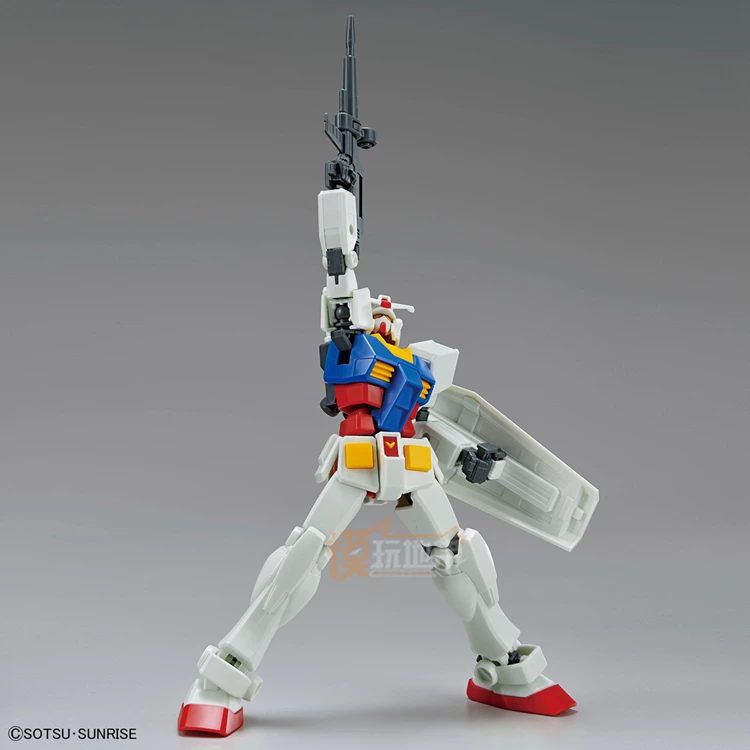 Модель сборная в масштабе 1:144 RX-78-2 Original Gunpla Bandai EG ENTRY GRADE серия, готовая к сборке