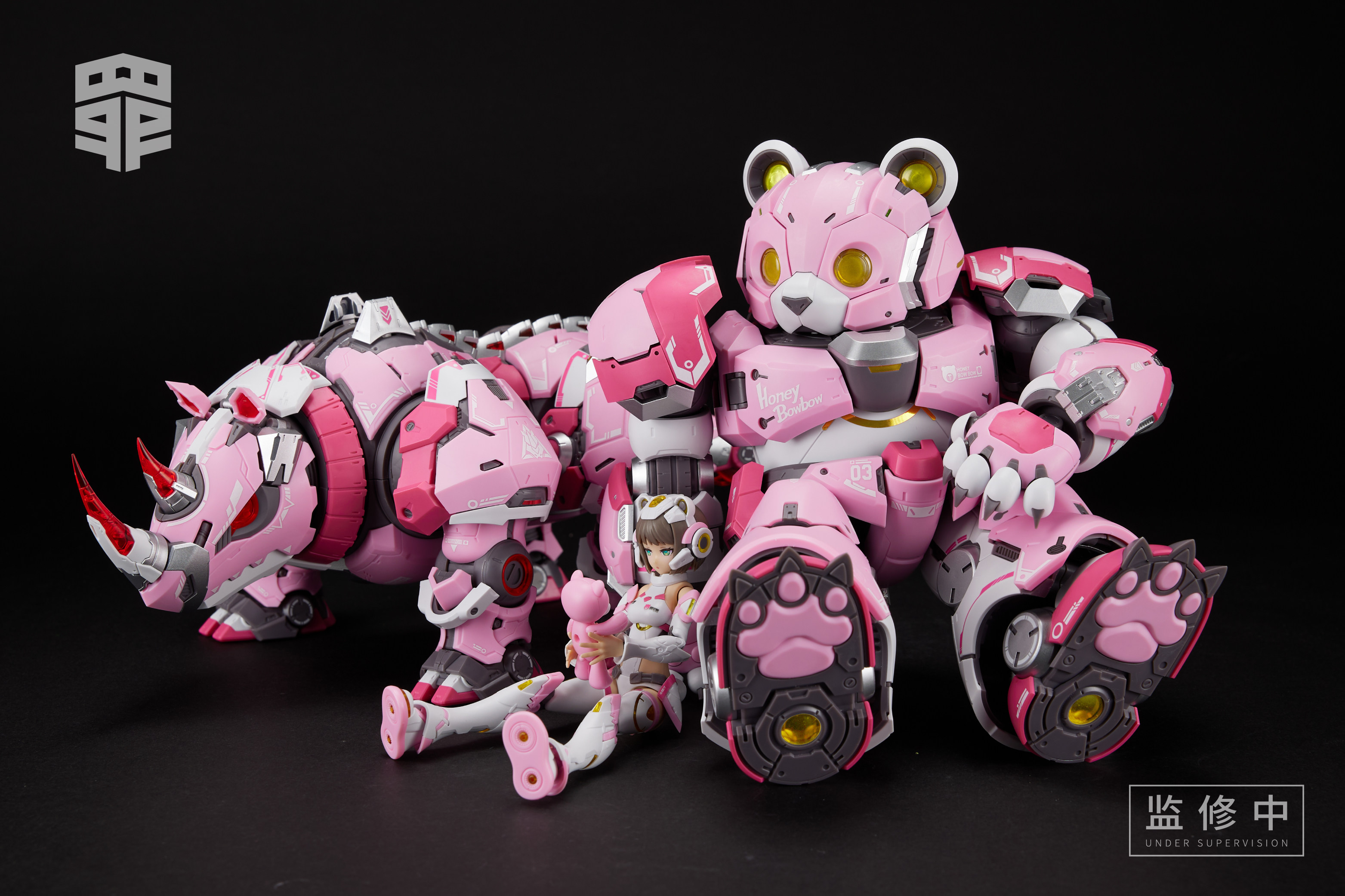 Sin Series (SIN-03P) 1/10 Sloth, Mechakuma, Mecha Rhino (MS General) Sin Series (SIN-03P) 1/10 Sloth, Mechakuma, Mecha Rhino (MS General)