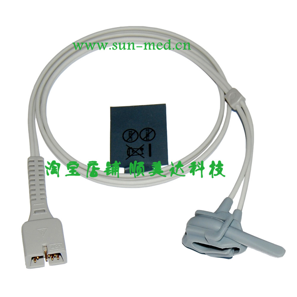 通用7针指脉氧探头分体新生儿捆绑式518B兼容迈瑞理邦金科威TW