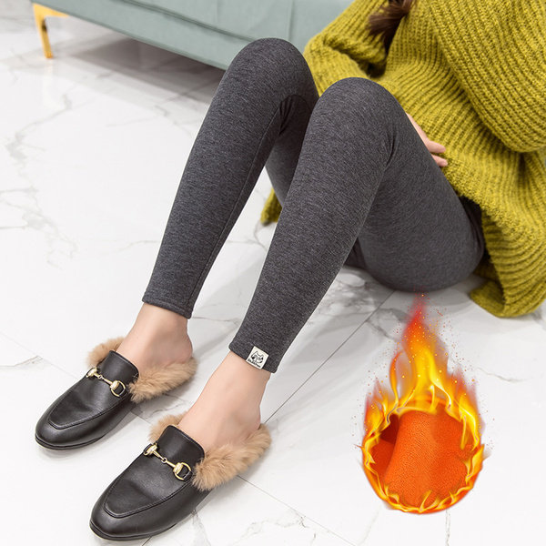 Pregnant Woman Pants Spring Autumn Season Plus Suede Thickened Pregnant Woman Inner Lap Pants Outside Wearing Spring Autumn Dress Pregnant Woman Long Pants Autumn Winter Clothing