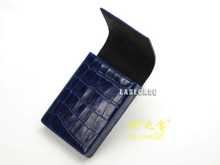 Blackberry P9983 mobile phone protective shell Porsche P9982 mobile phone protective sheath P9981 crocodile striped cow leather waist cover customised D3