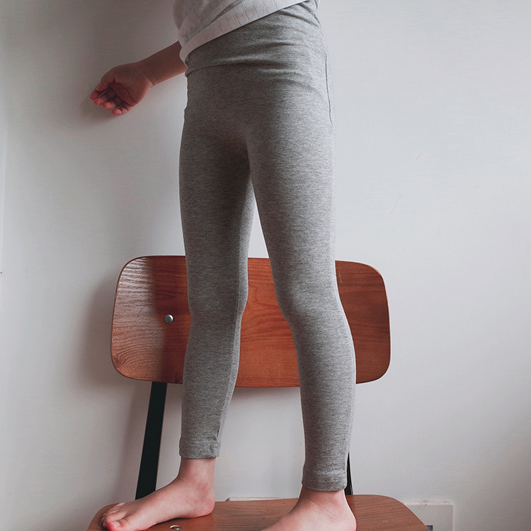 Doll Aimei spring and summer custom small, medium and large girls inner pants and outer wear pure cotton tight-fitting solid color high elasticity