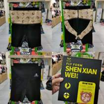 Ginseng fiber flying Barbie pants hot element 3765 female summer thin belly lift hip airplane pants three-point short leggings