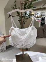 Xia new lace anti-light thin shoulder strap thin beauty back bra underwear 21360 vest type breast wrap
