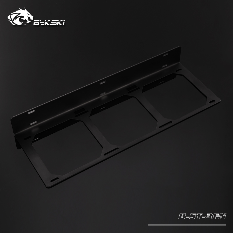 Bykski B-ST-1 2 3FN Fan Cooler bracket for 12CM Fan 120 240 360 Cooler