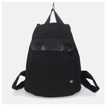 Brain cloth original large-capacity backpack mens simple female backpack niche design dark travel bag Japanese ins