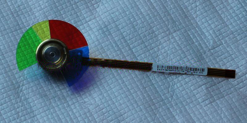 Sharp XG - J630XA Projector Color Wheel