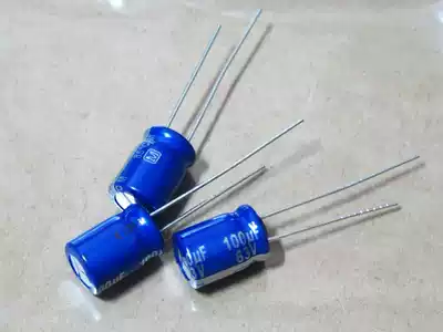 100UF 63V AM blue shell silver word series audio electrolytic capacitor brand new original