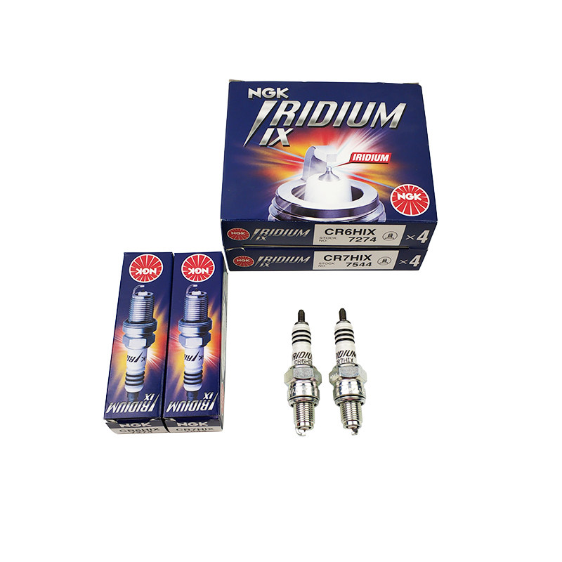 Japan imports NGK locomotive Iridium Gold Spark Plug CR6HIX CR7HIX Qiaqog i125 Rdream sky sword Fuxi