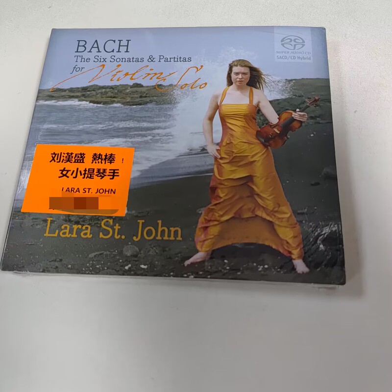 Violinist Laura St. John Performs Bach Sonatas and Suites 2Sacd Brand New