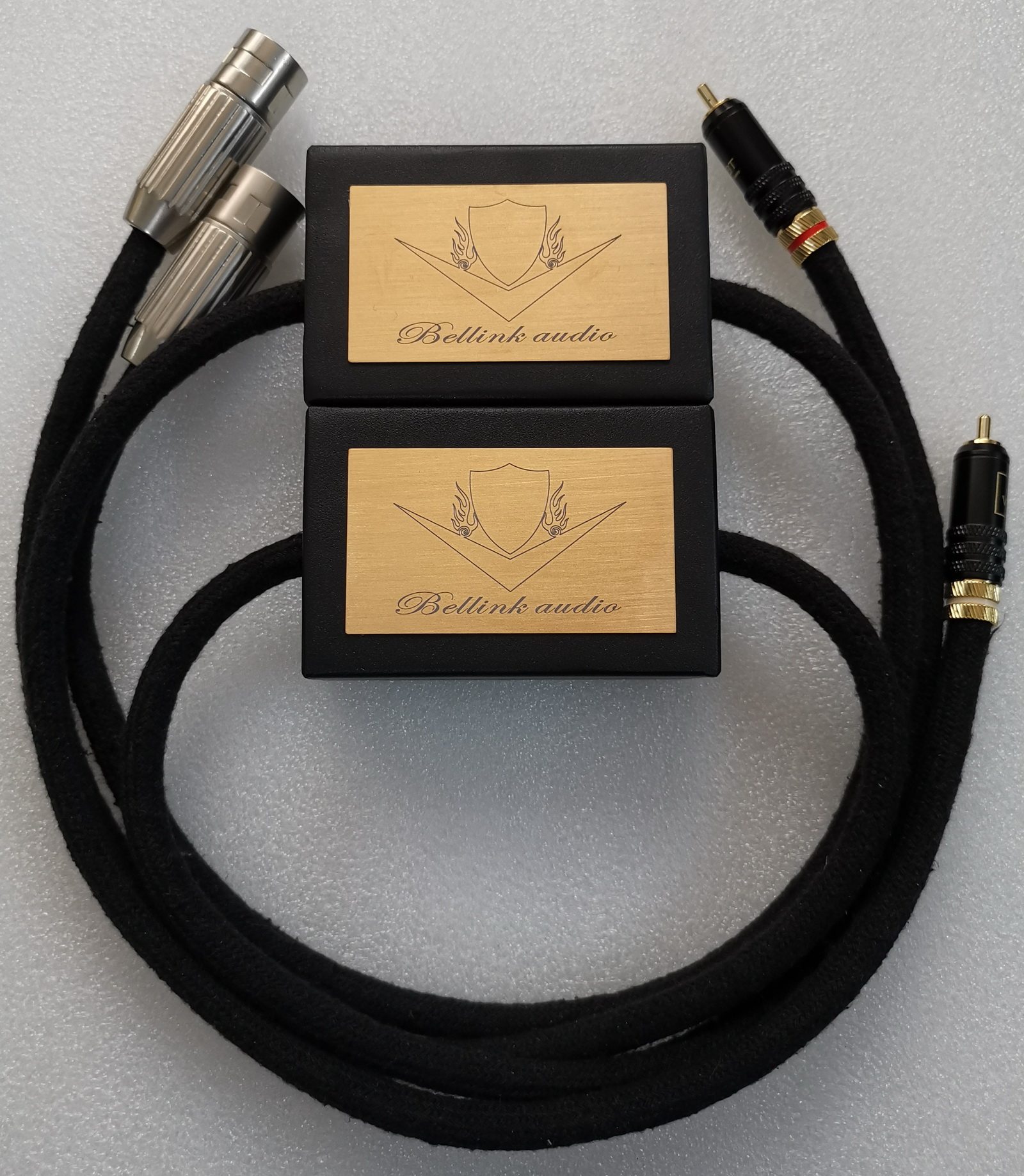 Passive Pre-Signal Cable Black Box Built-in Audio Cow RCA Edition Balanced Edition