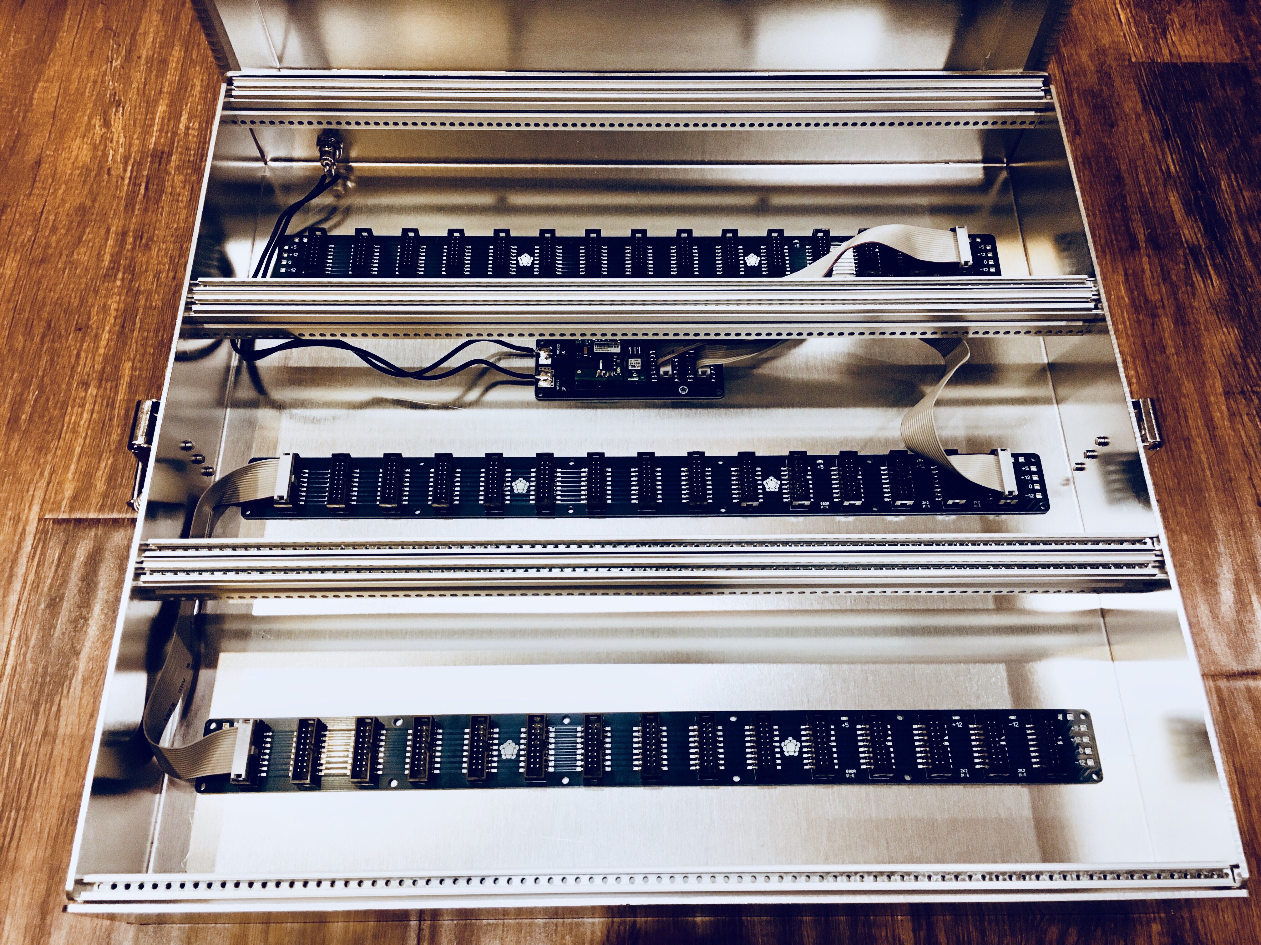 Module synthesizer power box Eurorack Modular Case 9U 84HP Meng Qi Music