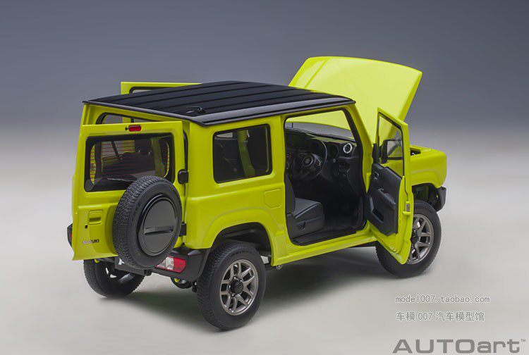 Модель машины 奥拓汽车模型吉姆尼1:18