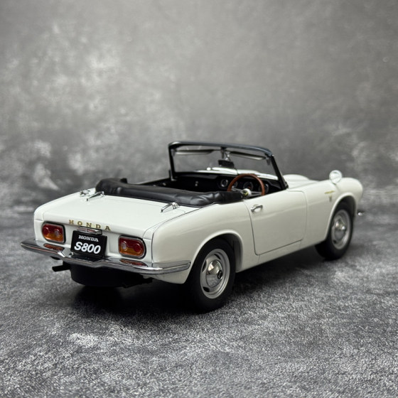 Autoart 1:18 Honda S800 Convertible Sports Car Honda Alloy Car Model