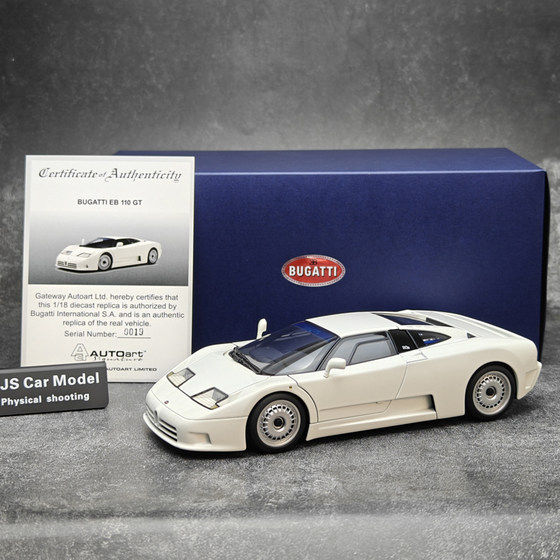Autoart 1:18 Bugatti Eb110 Gt Alloy Simulation Car Model