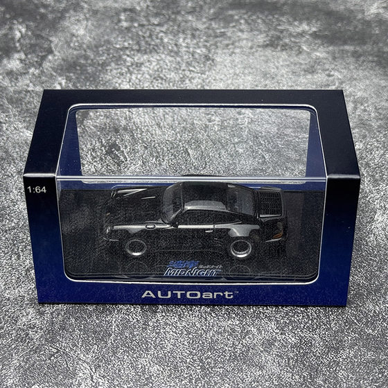 Autoart 1:64 Porsche 911 (930) Turbo Blackbird Car Model