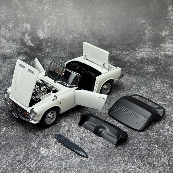 Autoart 1:18 Honda S800 Convertible Sports Car Honda Alloy Car Model