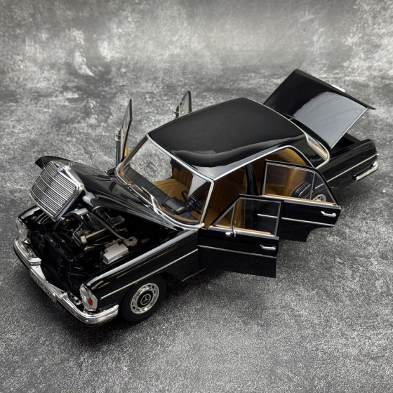 Norev 1:18 Mercedes-Benz 280Se 1968 Mercedes-Benz S-Class Alloy Car Model Gift Collection