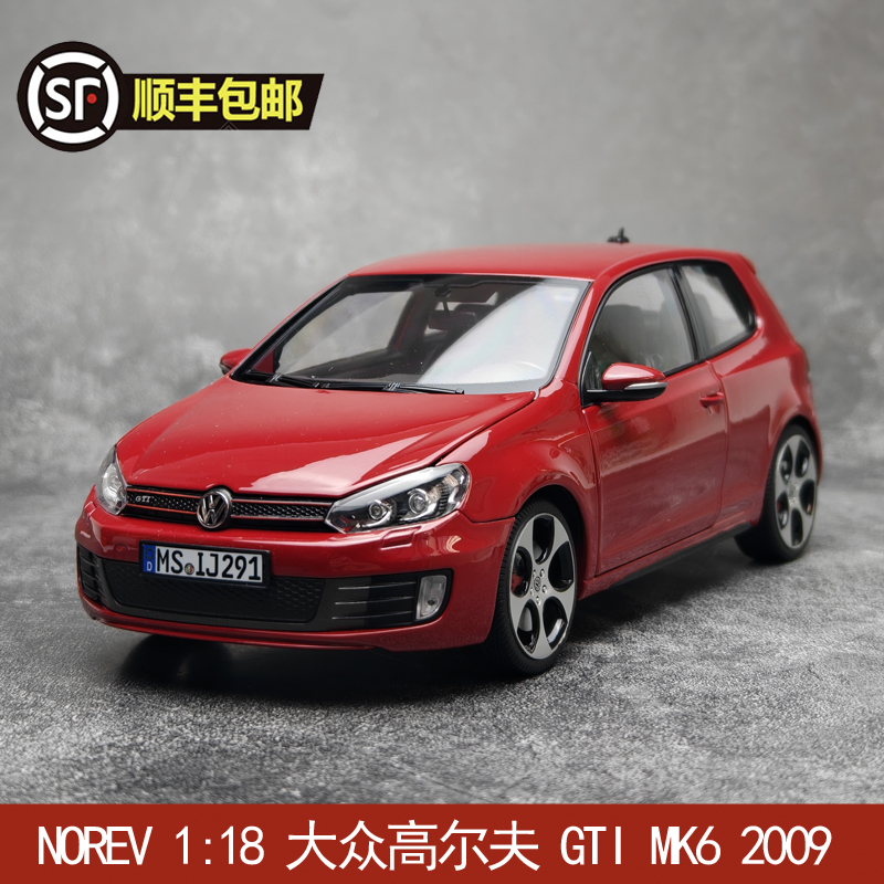 Norev 1:18 Volkswagen Golf Gti Mk6 2009 Vw Golf Alloy Car Model