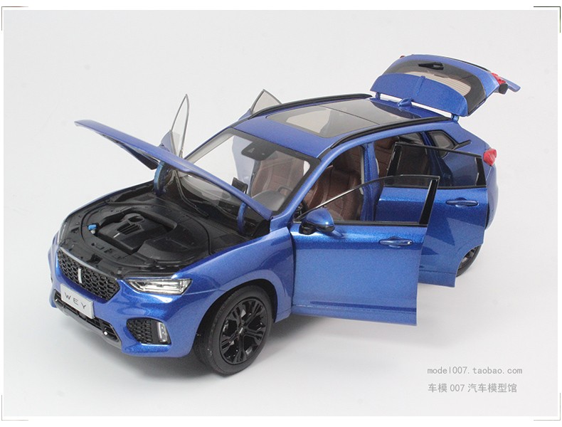 Nguyên bản Great Wall Motor VV7 1:18 WEY xe địa hình mô phỏng tĩnh xe mô hình kim loại mo hinh