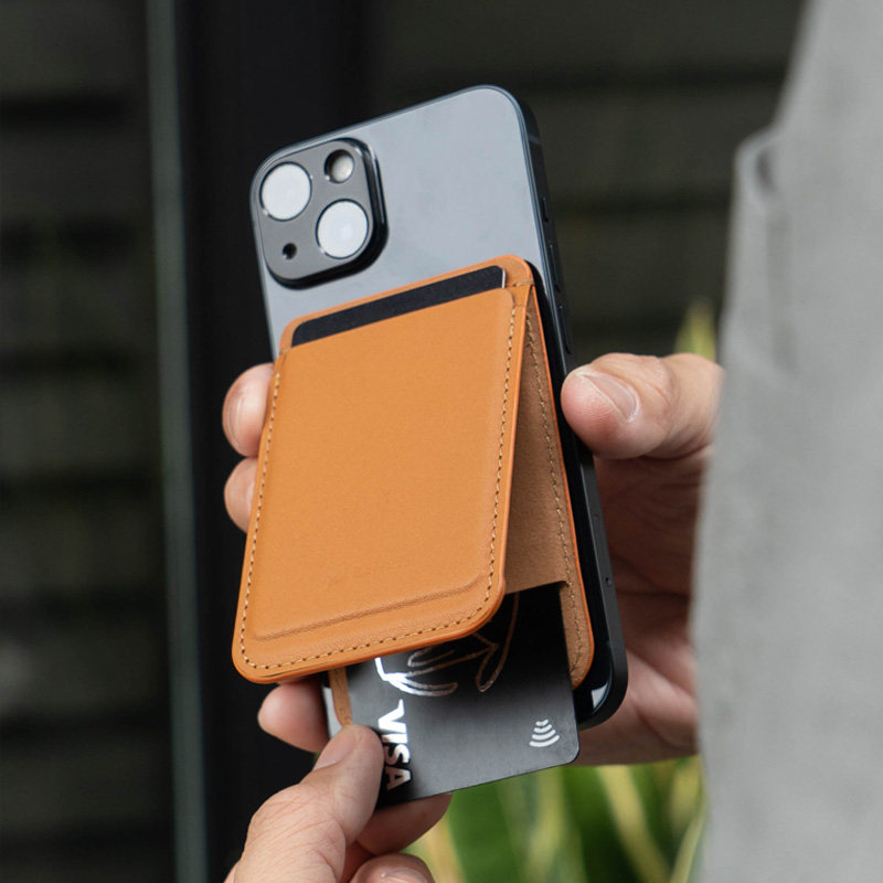 Zenlet cache 3rd generation magnetic card holder wallet review! magsafe ...