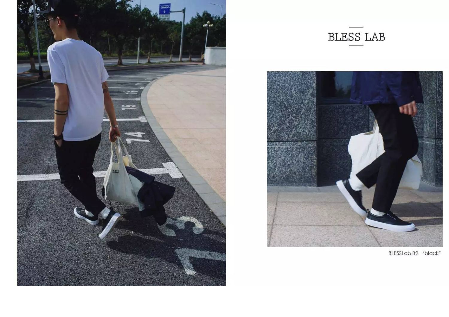 Thời gian có hạn để mua BLESS SHOE B2 17 mùa hè giày da cắt thấp dành cho đôi giày thủ công - Giày thấp giày sneaker chính hãng